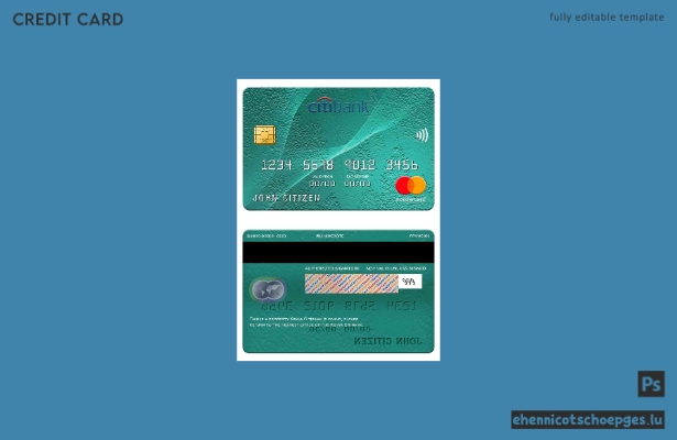 Beispielvorschau der Kenya Citibank Mastercard